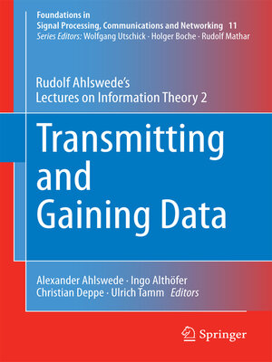 cover image of Transmitting and Gaining Data
